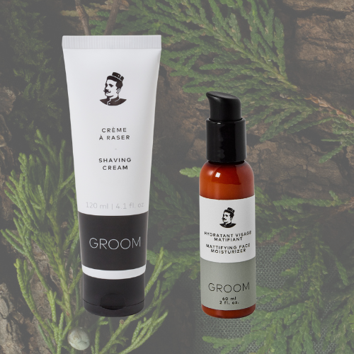 Crème à raser + Hydratant visage
