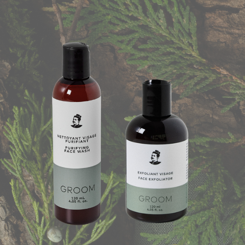 Nettoyant visage + Exfoliant visage